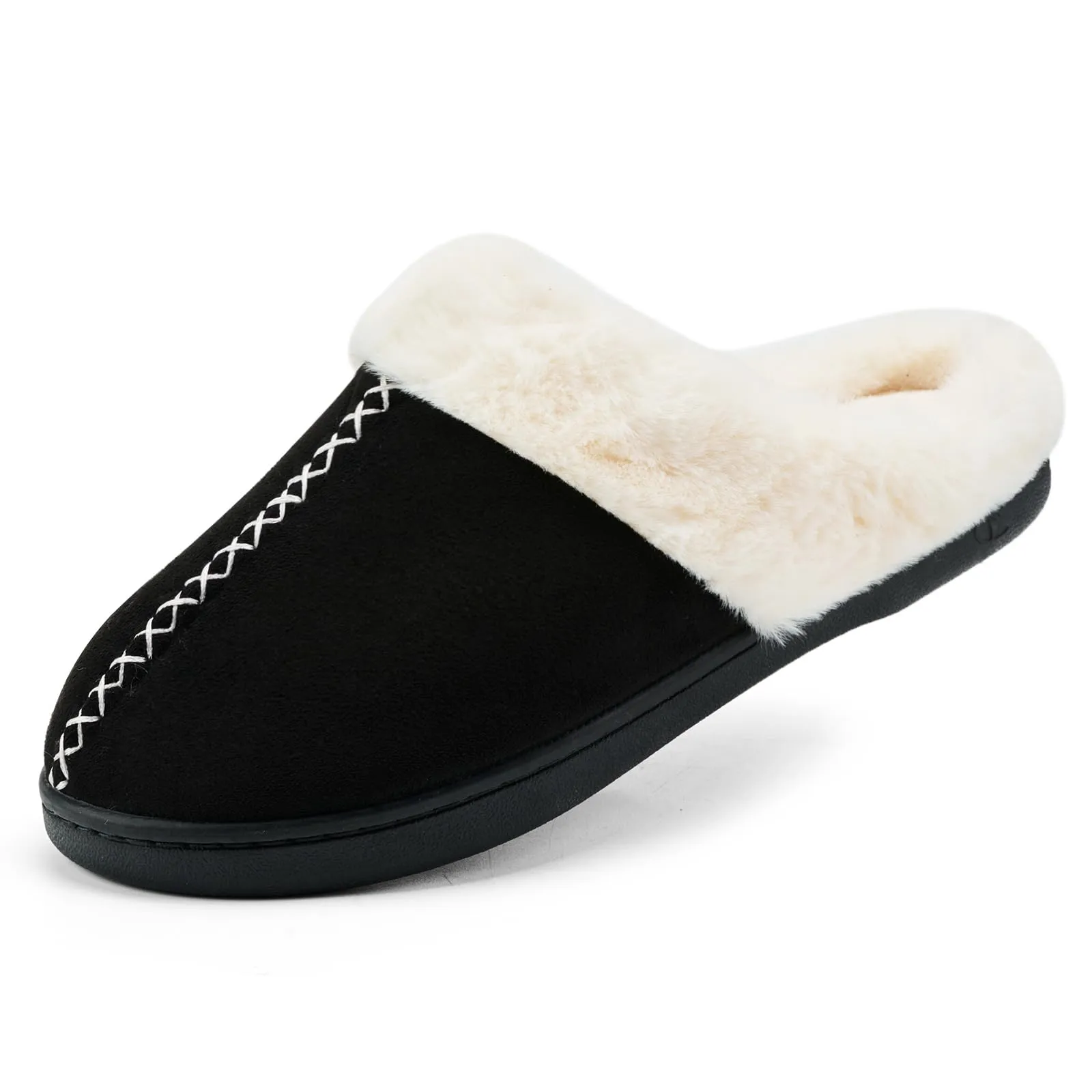 Memory Foam Slippers for Women, Non-Slip, Indoor/Outdoor