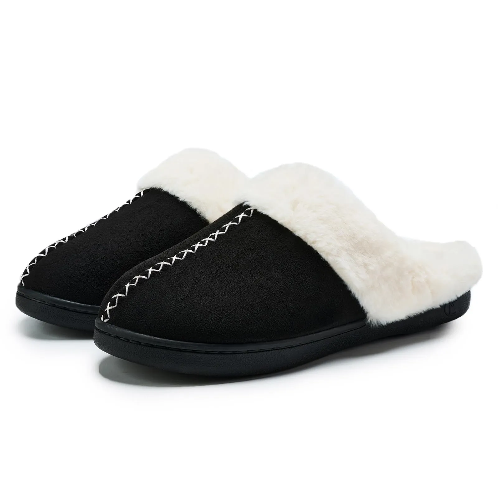 Memory Foam Slippers for Women, Non-Slip, Indoor/Outdoor