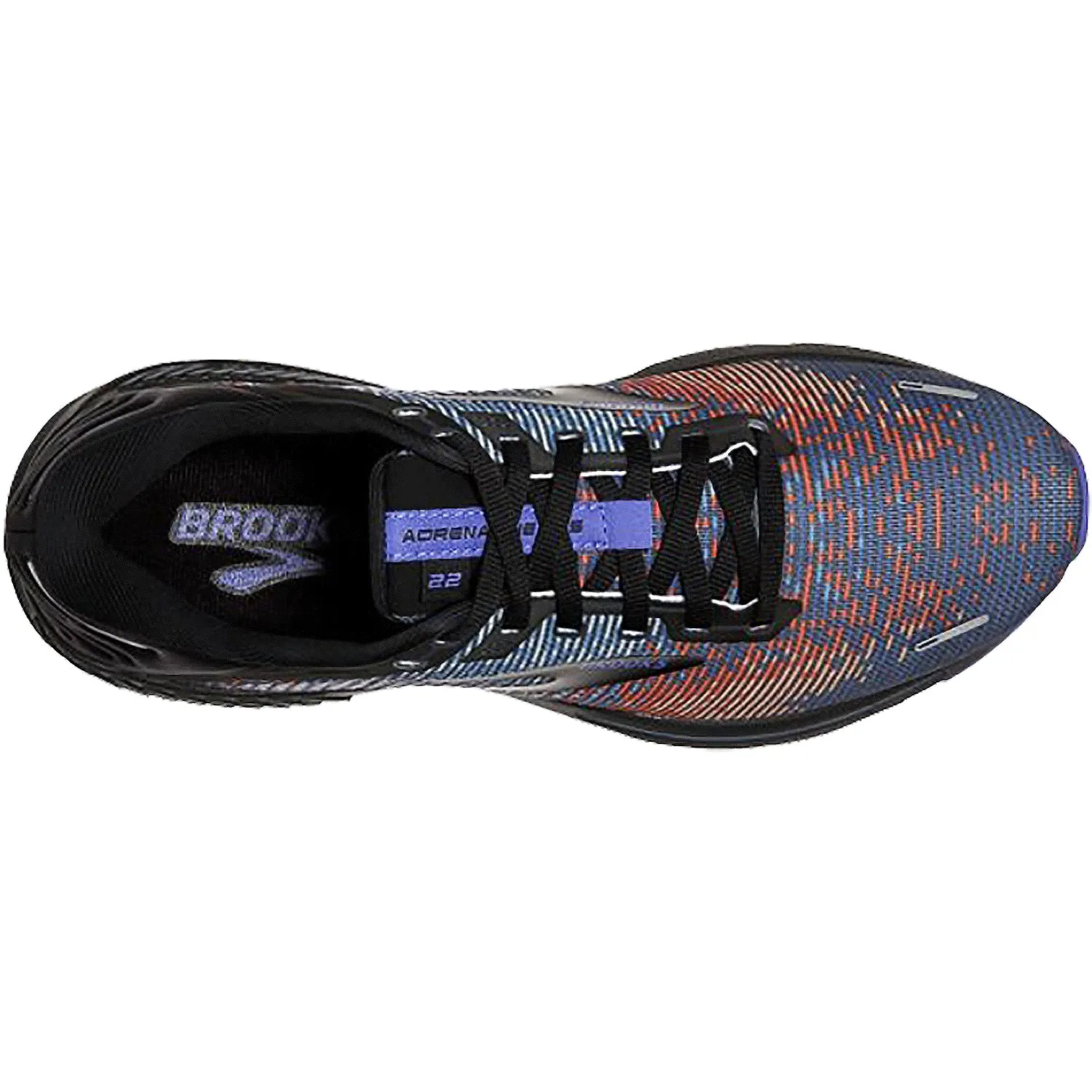 Men's Brooks Adrenaline GTS 22 Royal Blue/Black/Grey Mesh