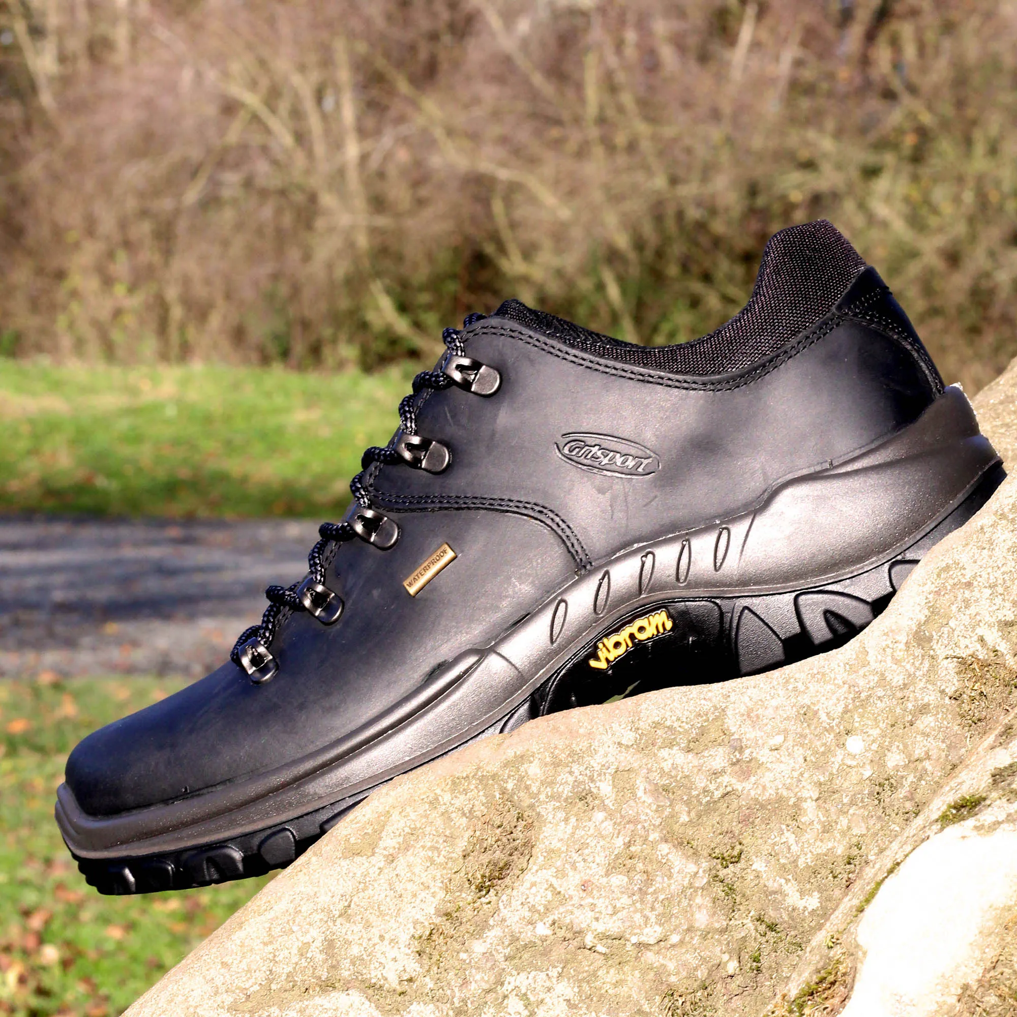 Mens Dartmoor Spo-Tex Brown Walking Shoes