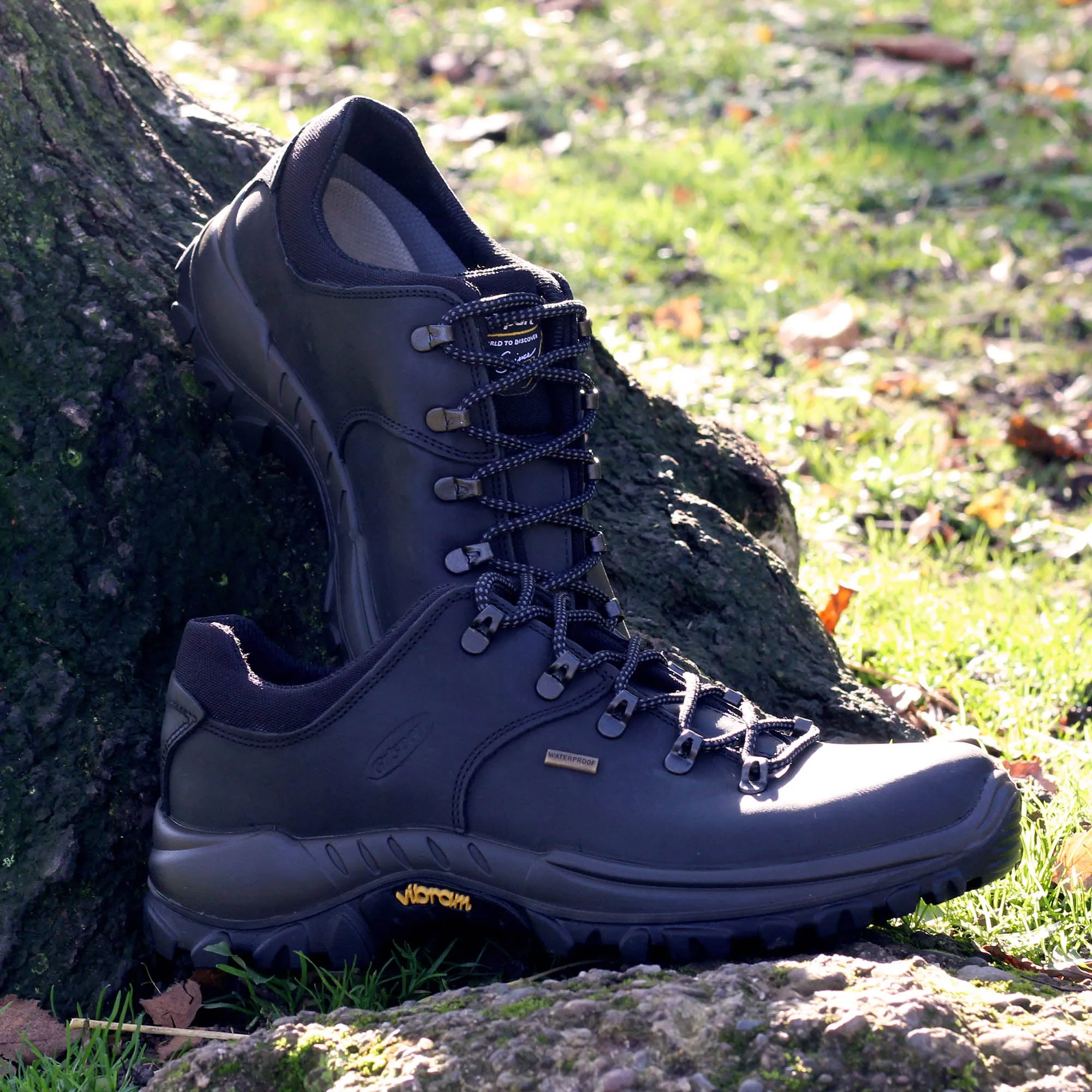 Mens Dartmoor Spo-Tex Brown Walking Shoes
