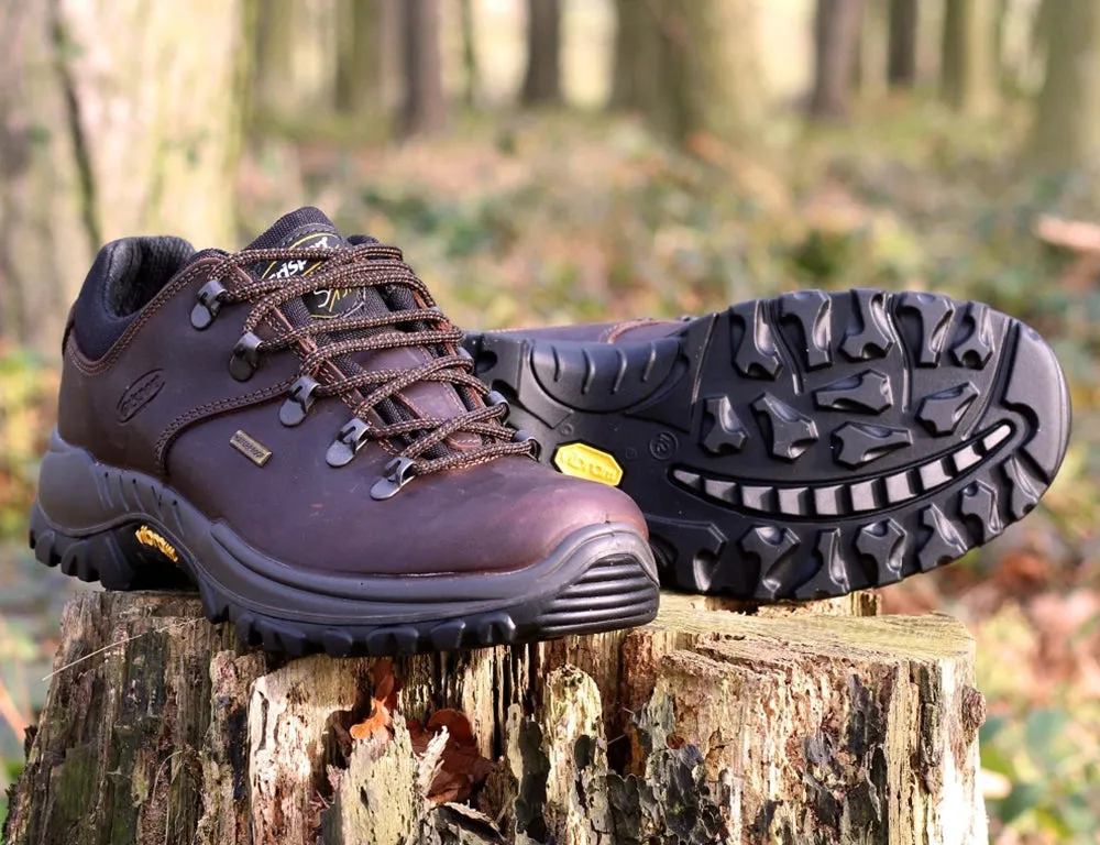 Mens Dartmoor Spo-Tex Brown Walking Shoes