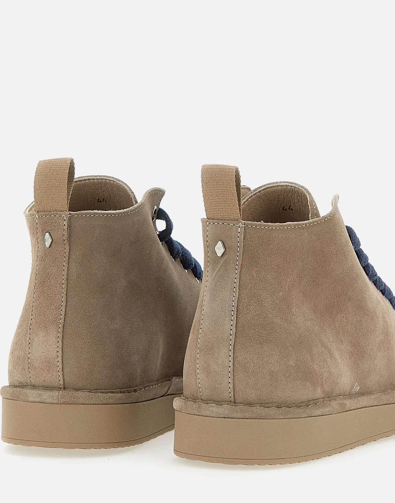 Men's Suede Ankle Boots with Laces