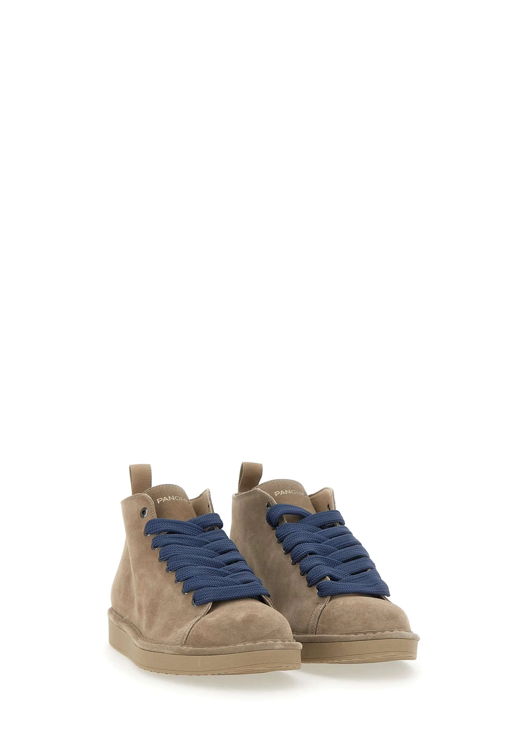 Men's Suede Ankle Boots with Laces