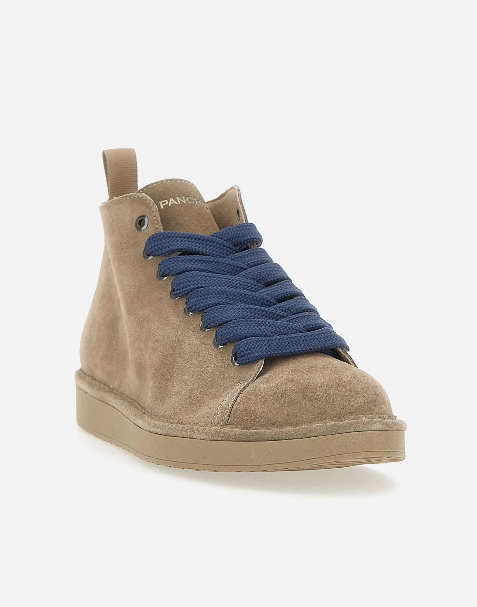 Men's Suede Ankle Boots with Laces