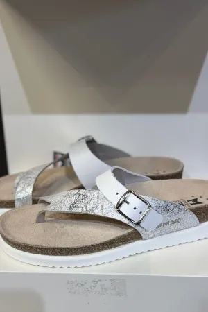 Mephisto Flat Toe Post Sandal - Style Helen Mix