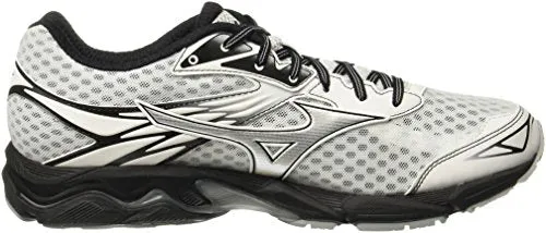 Mizuno Men R638B53 Wave Catalyst White/Silver/Black Running Shoes-6 UK/India (39 EU) (J1GC163305)
