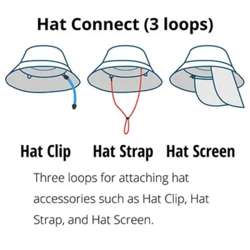 Montbell Parasol Hat Unisex - Outdoor Travel Hiking