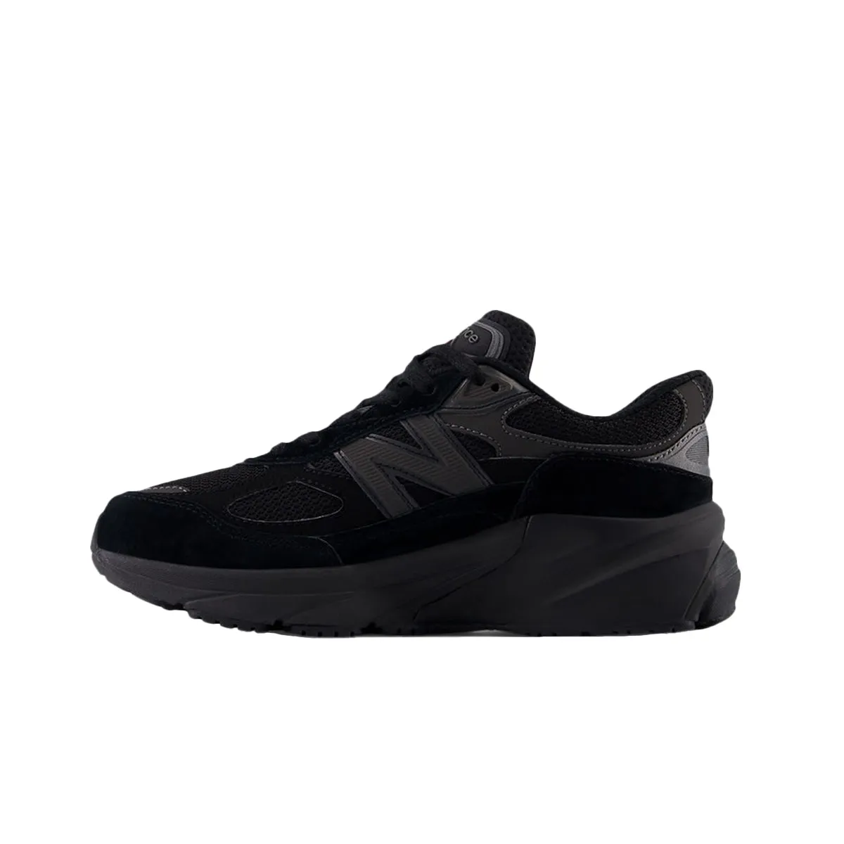 New Balance Grade School 990 Running Sneakers GC990BB6 Black/Black Metallic