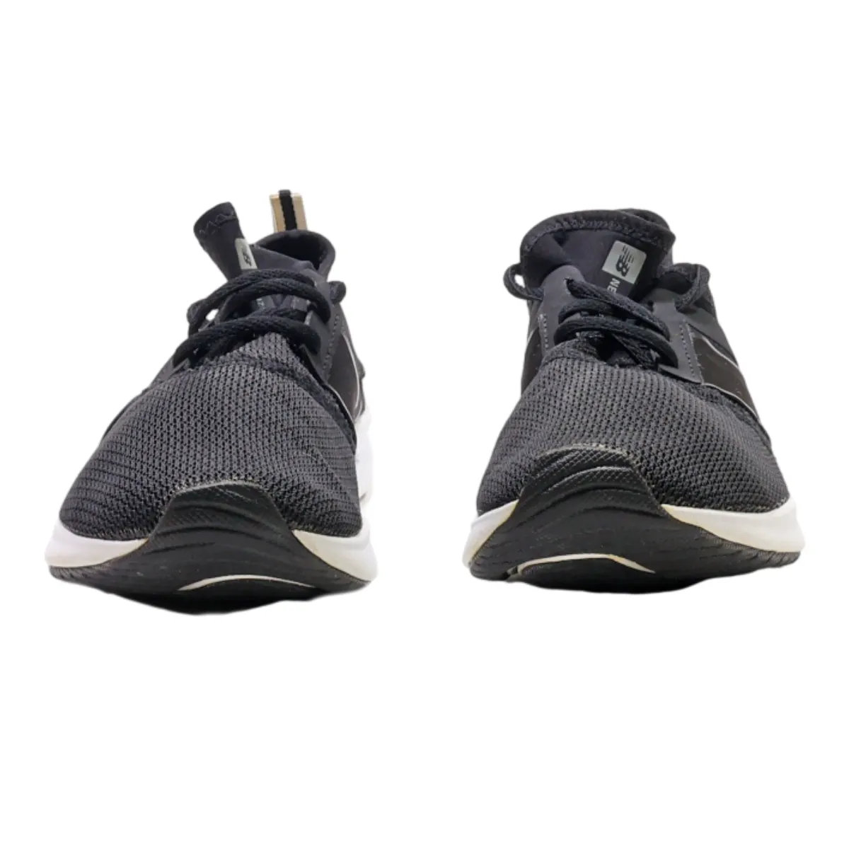 NEW BALANCE Low Top Trainers Black Synthetic Womens UK 8