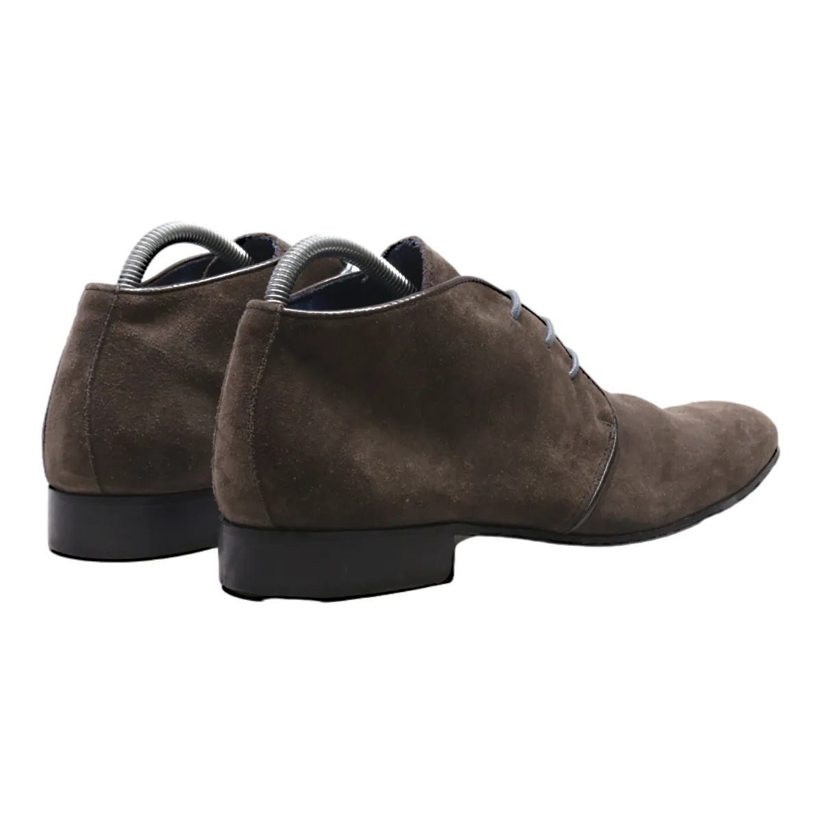 NICOLA BENSON Derby Shoes Grey Suede Womens UK 7