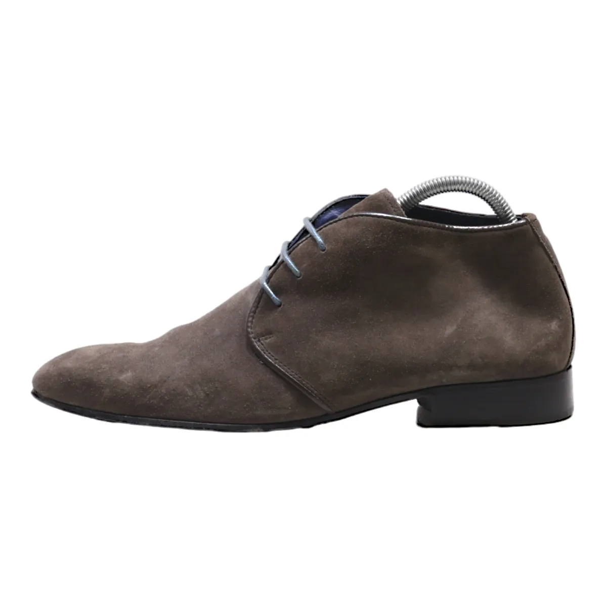 NICOLA BENSON Derby Shoes Grey Suede Womens UK 7