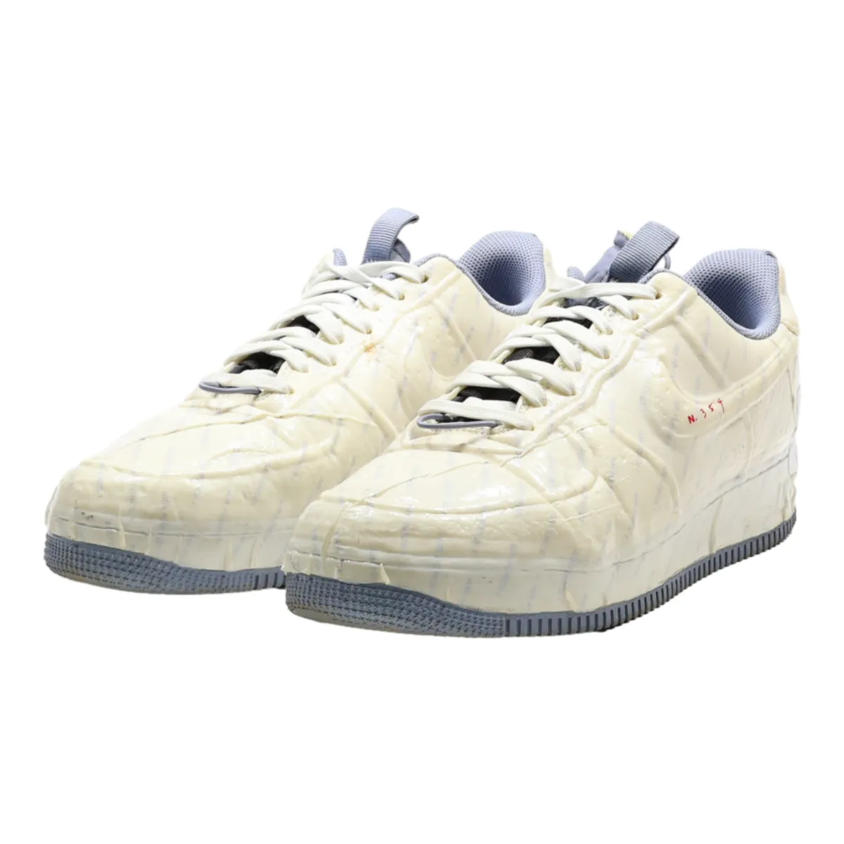 NIKE Air Force 1 2021 Sneaker Trainers White Synthetic Mens UK 9