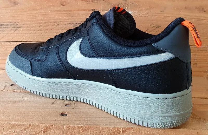 Nike Air Force 1 Under Construction Low Trainers UK8/US9/EU42.5 BQ4421-002 Black