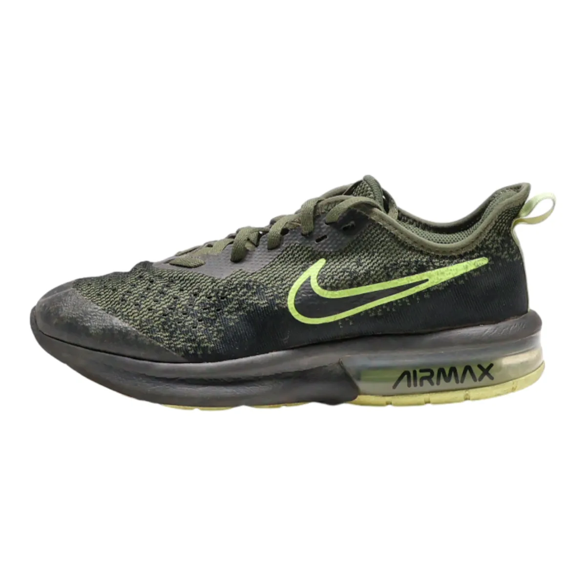 NIKE Airmax Sneaker Trainers Green Synthetic Mens UK 6