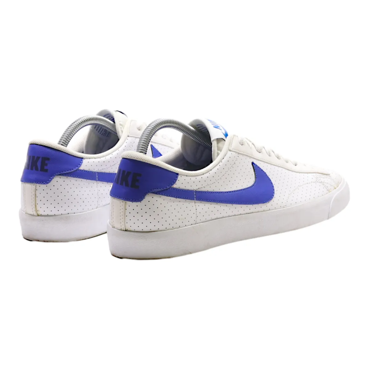 NIKE Blazer Low Sneaker Trainers White Leather Mens UK 6