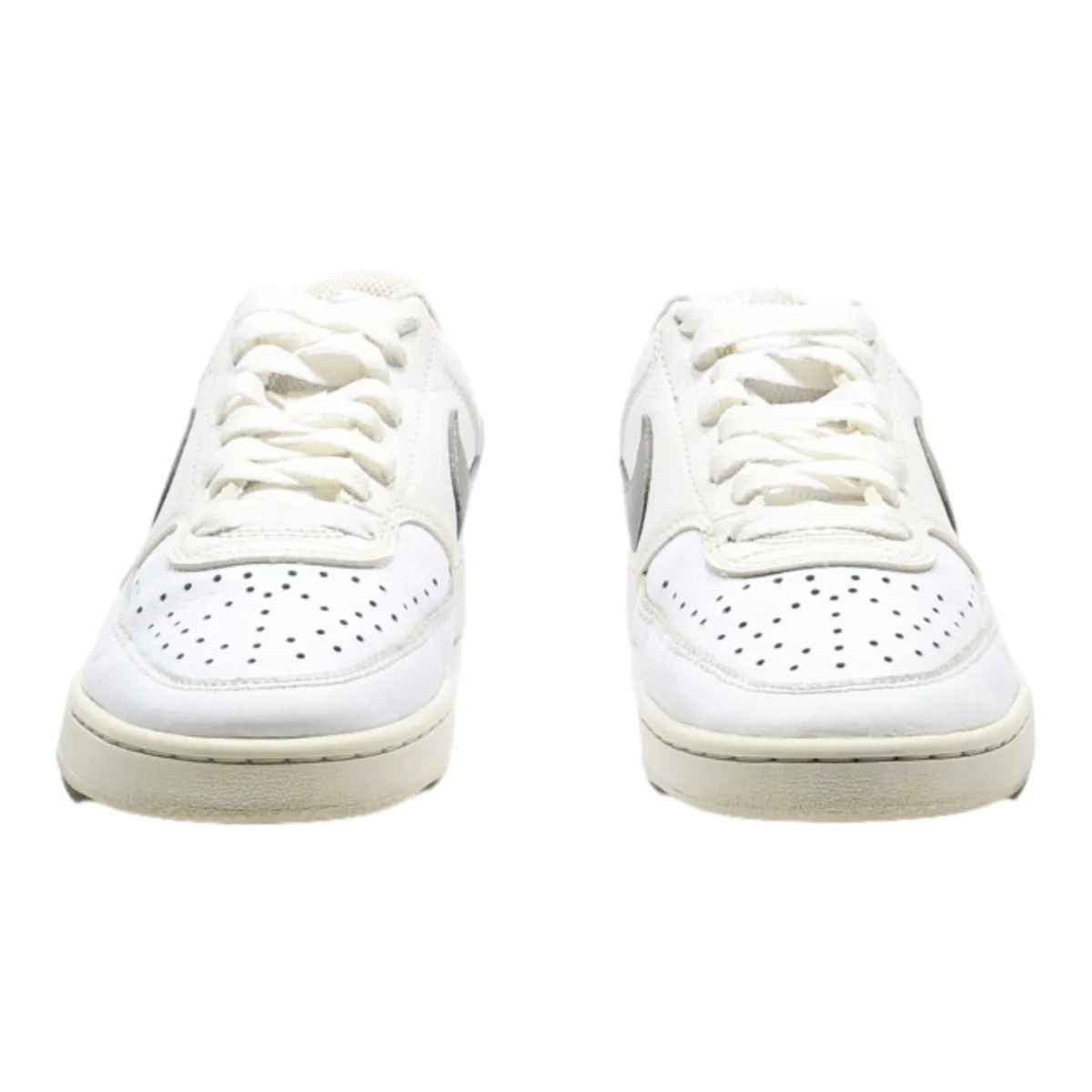 NIKE Court Vision Sneaker Trainers White Synthetic Womens UK 3.5