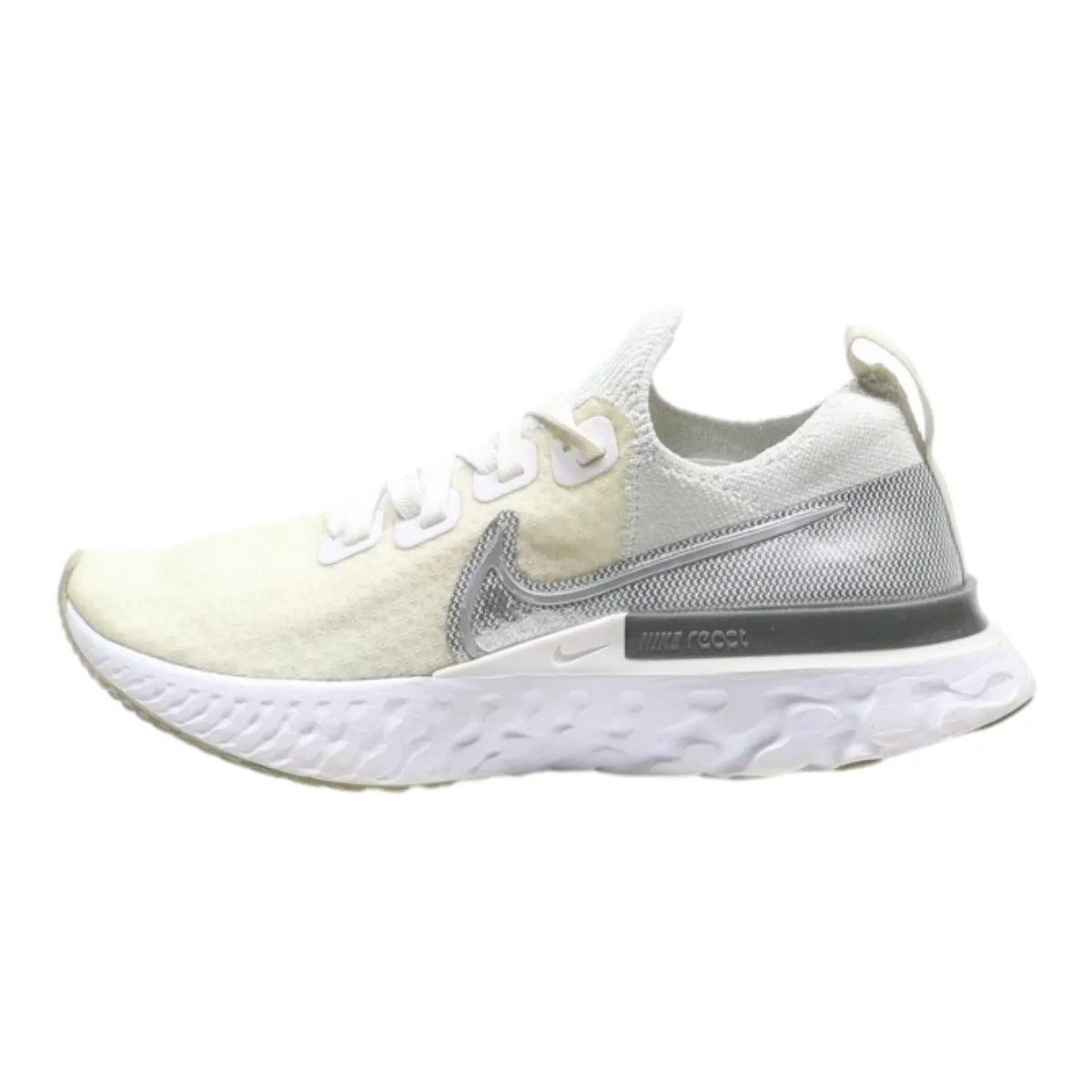 NIKE React Infinity Run Sneaker Trainers White Synthetic Womens UK 4
