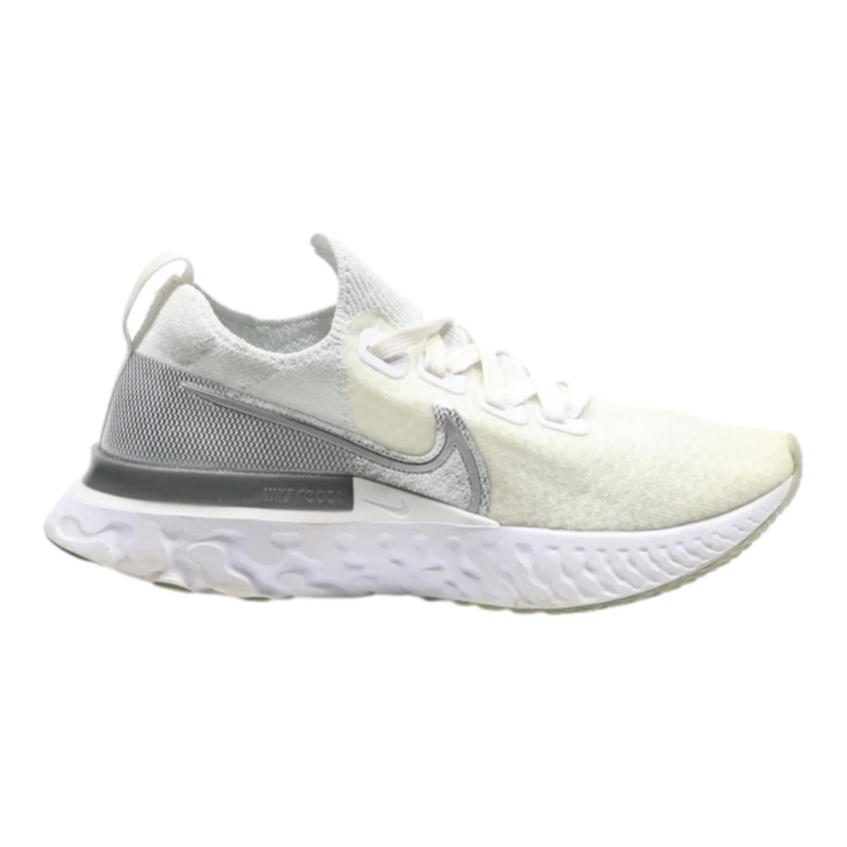 NIKE React Infinity Run Sneaker Trainers White Synthetic Womens UK 4