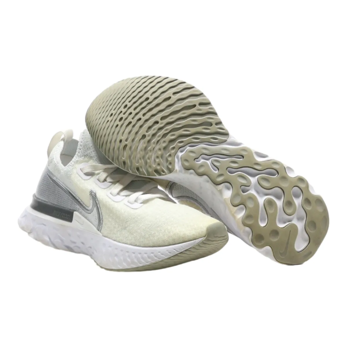 NIKE React Infinity Run Sneaker Trainers White Synthetic Womens UK 4