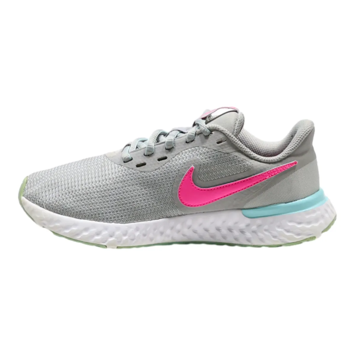 NIKE Sneaker Trainers Grey Synthetic Womens UK 3.5