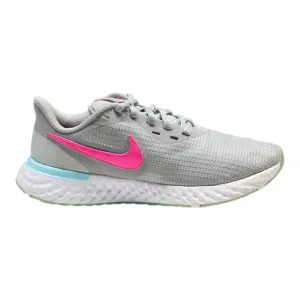 NIKE Sneaker Trainers Grey Synthetic Womens UK 3.5