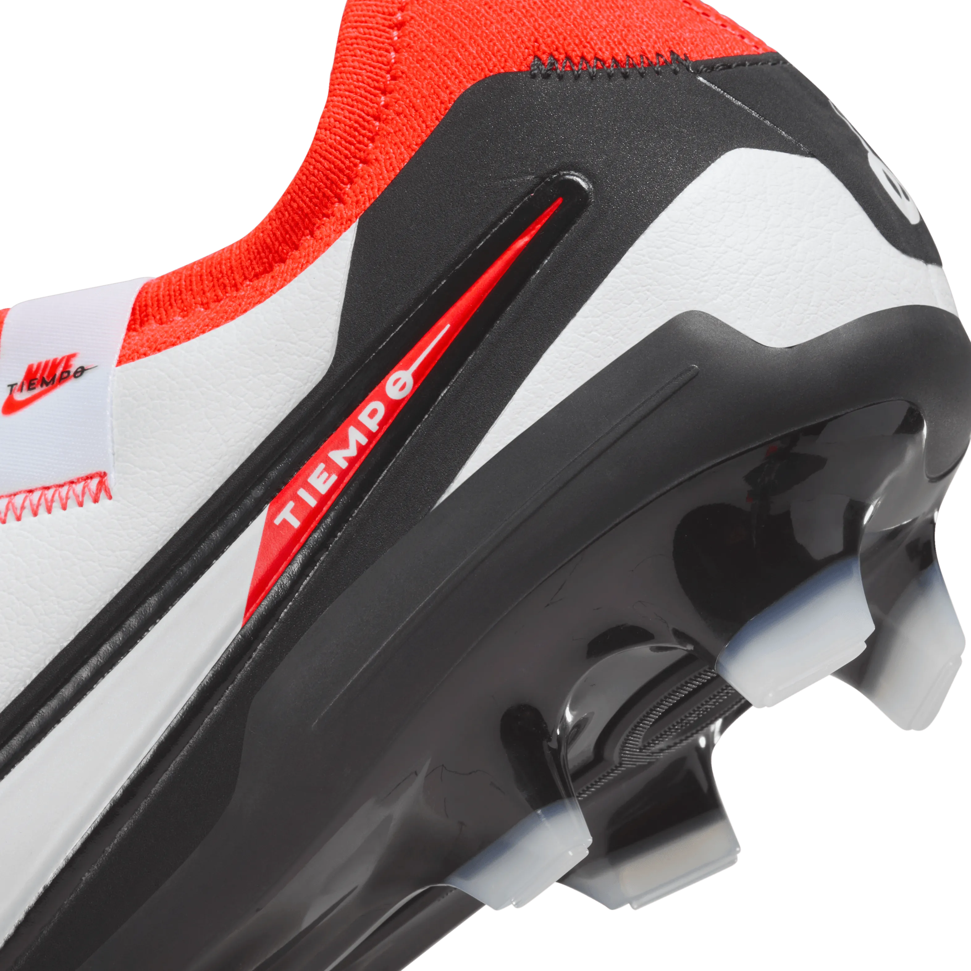 Nike Tiempo Legend 10 Pro FG-White/BK-Crimson