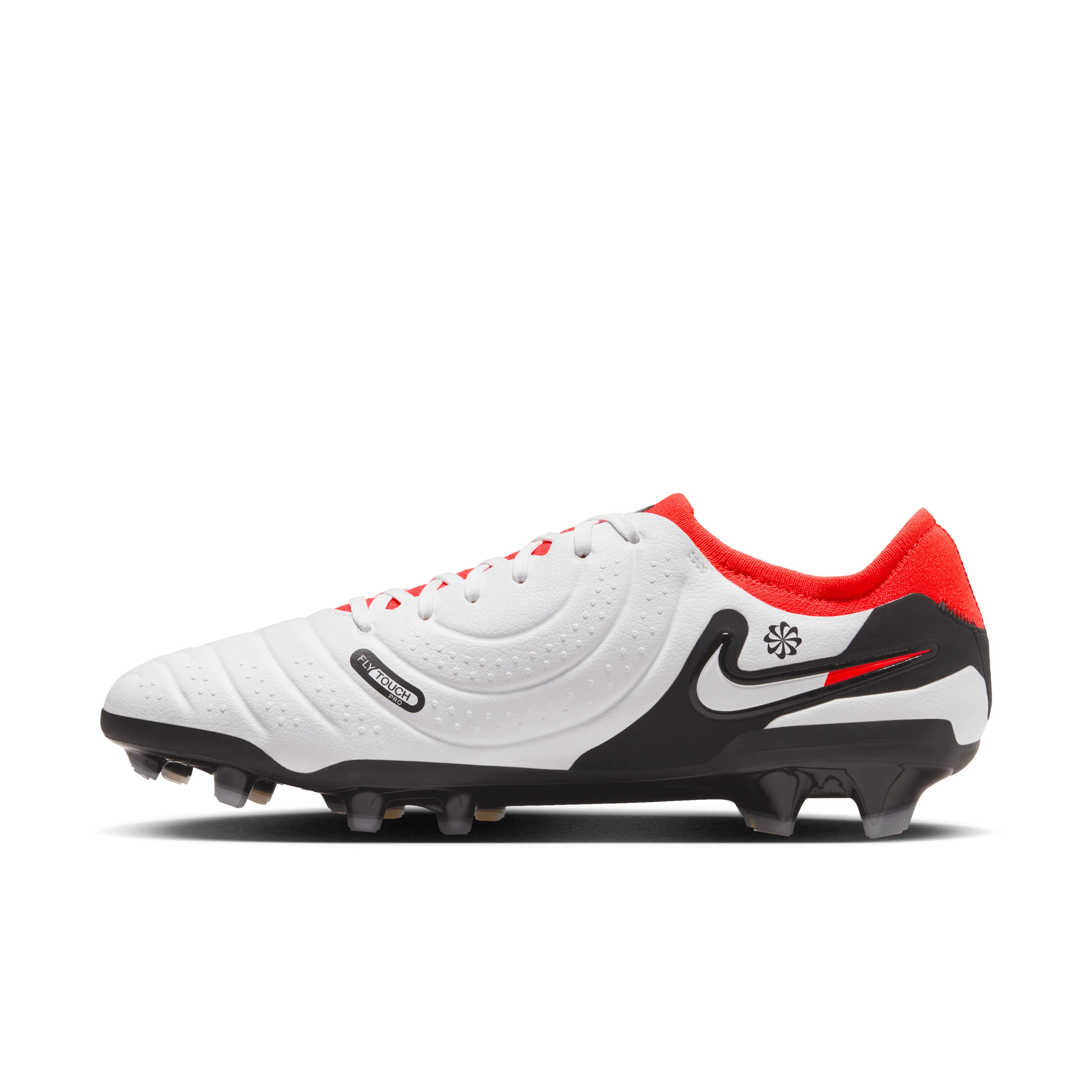 Nike Tiempo Legend 10 Pro FG-White/BK-Crimson