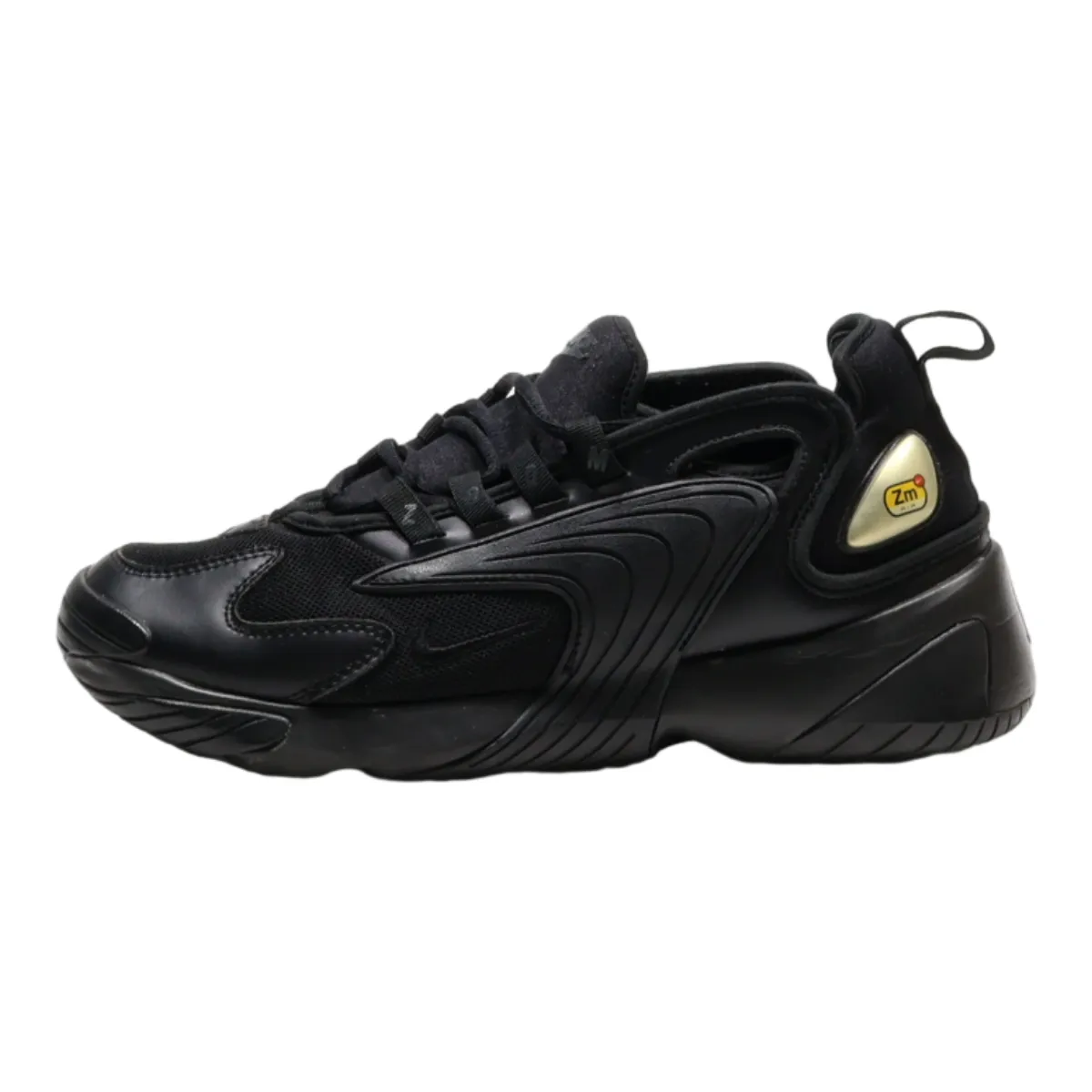 NIKE Zoom Sneaker Trainers Black Synthetic Mens UK 8.5