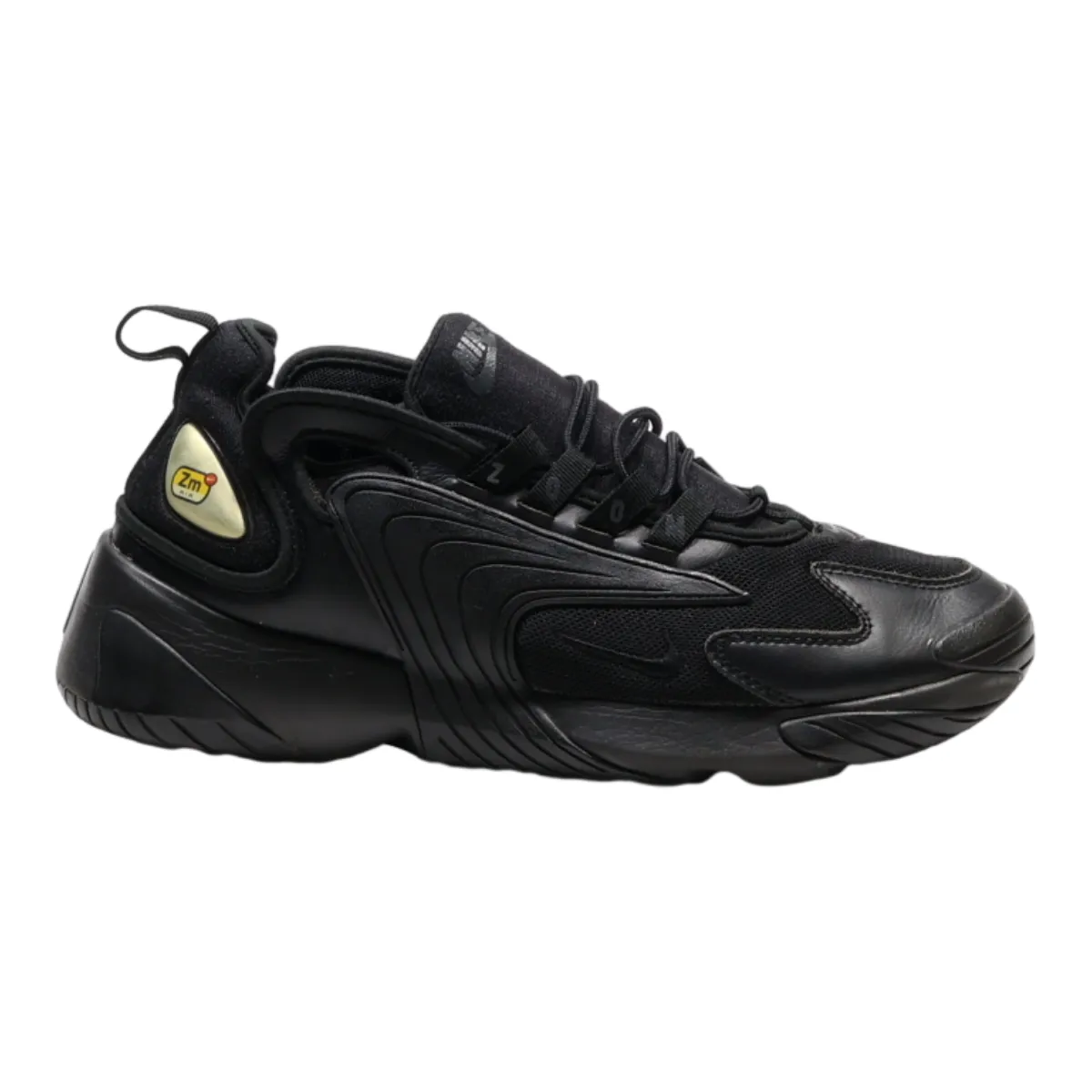 NIKE Zoom Sneaker Trainers Black Synthetic Mens UK 8.5