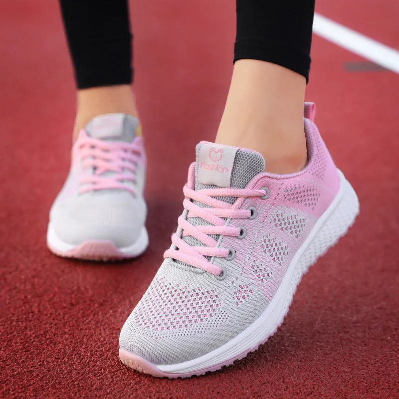 OPERA 2025 Spring/Summer & Autumn New Women's Black Sneakers | Breathable, Lightweight, Soft-Sole Gym & Athletic Shoes