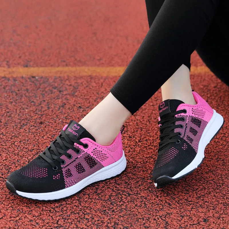 OPERA 2025 Spring/Summer & Autumn New Women's Black Sneakers | Breathable, Lightweight, Soft-Sole Gym & Athletic Shoes