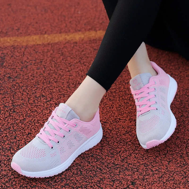 OPERA 2025 Spring/Summer & Autumn New Women's Black Sneakers | Breathable, Lightweight, Soft-Sole Gym & Athletic Shoes