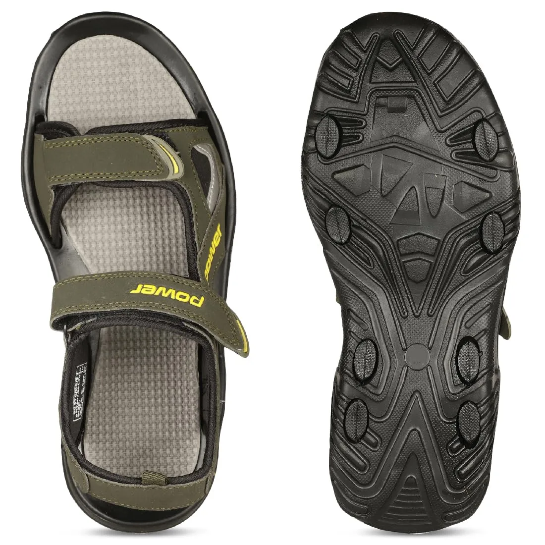 Power Men's STRICKER 2.0  Sandals - Olive 8 UK