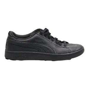 PUMA Smash 2022 Sneaker Trainers Black Leather Womens UK 5