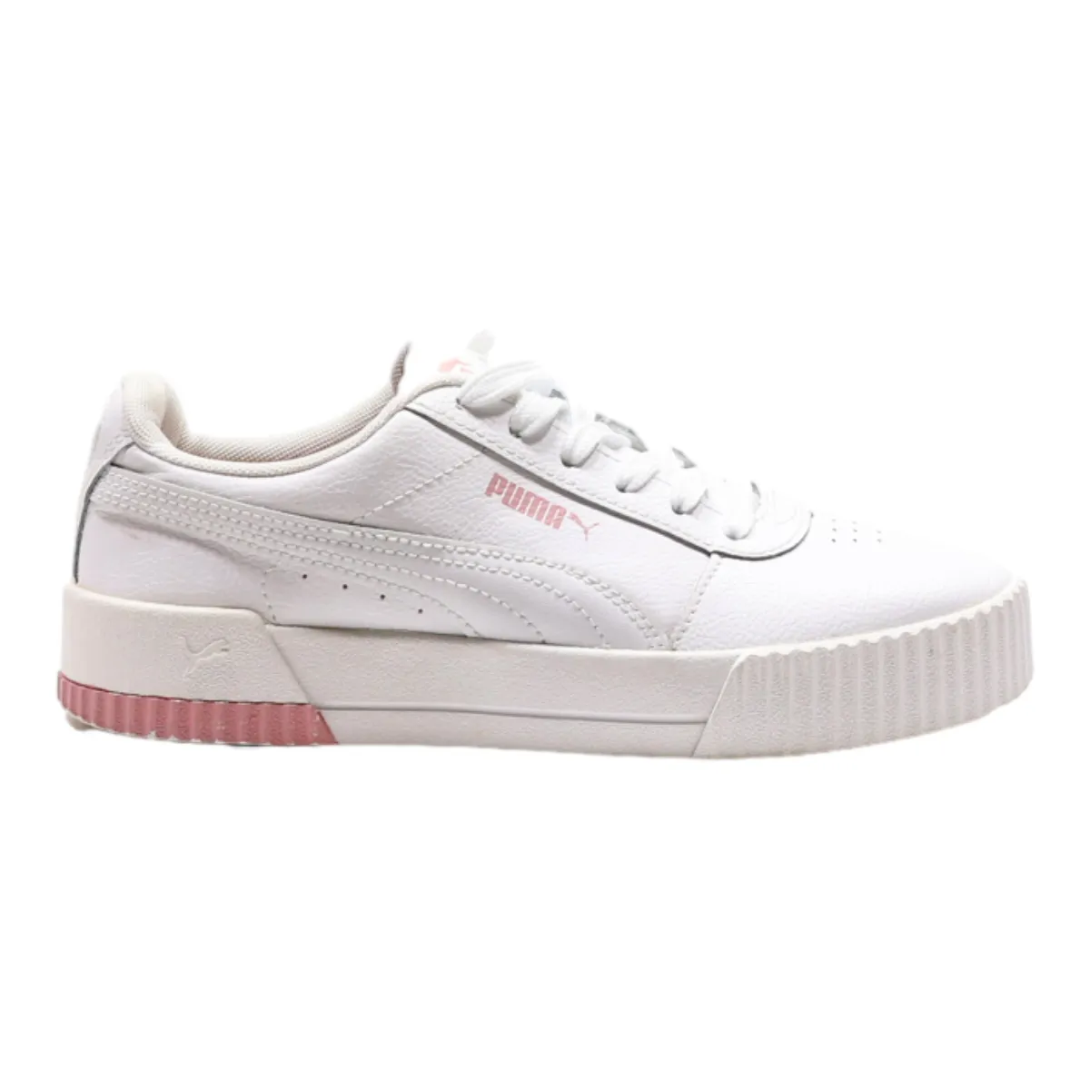 PUMA Sneaker Trainers White Synthetic Womens UK 4