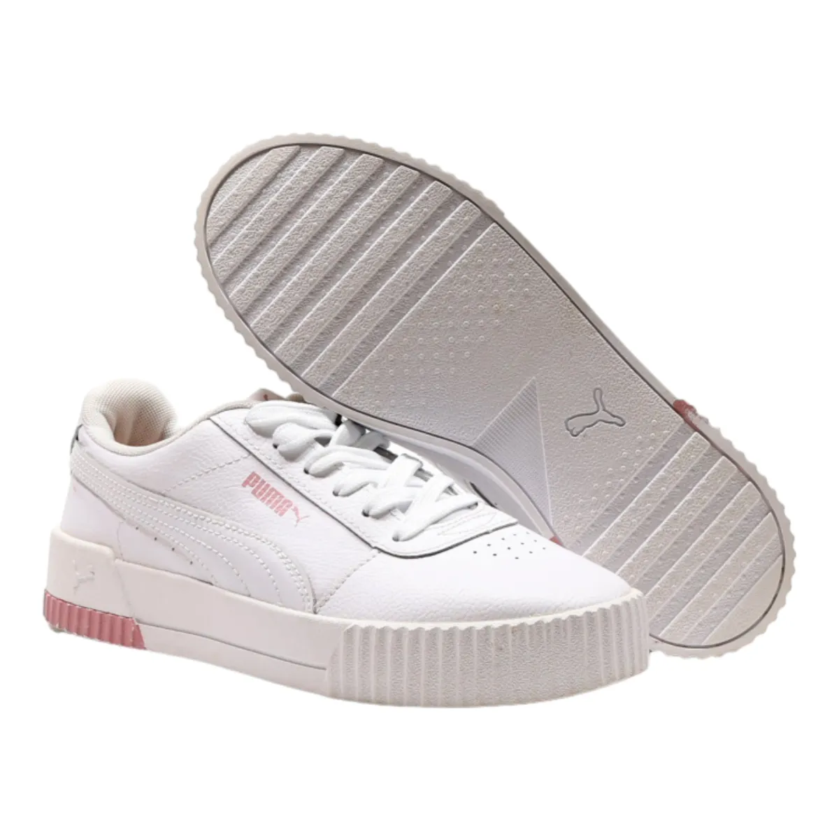 PUMA Sneaker Trainers White Synthetic Womens UK 4