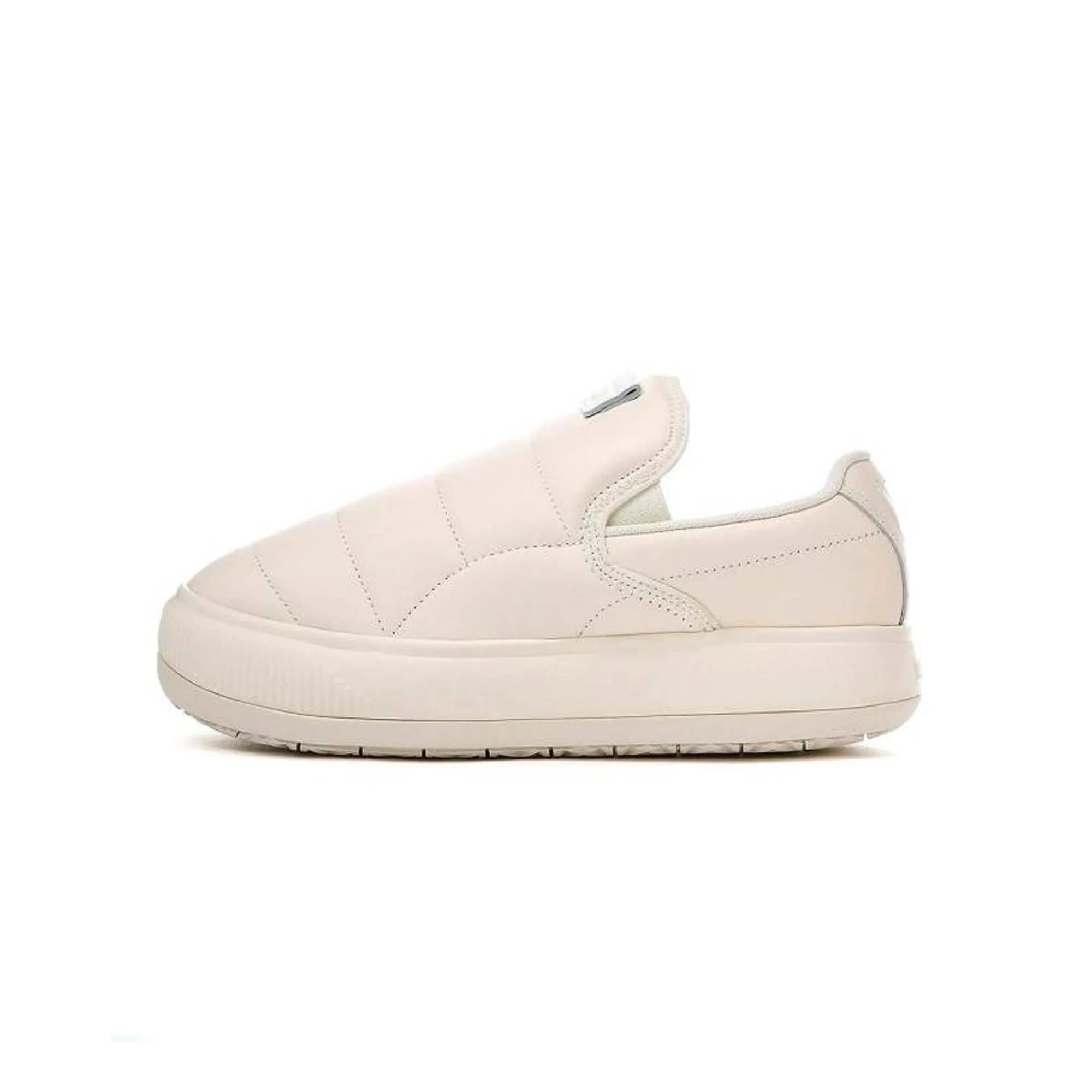 Puma Womens Suede Mayu Slip-On Ilth Wns Shoes 'Marshmallow-Puma White'