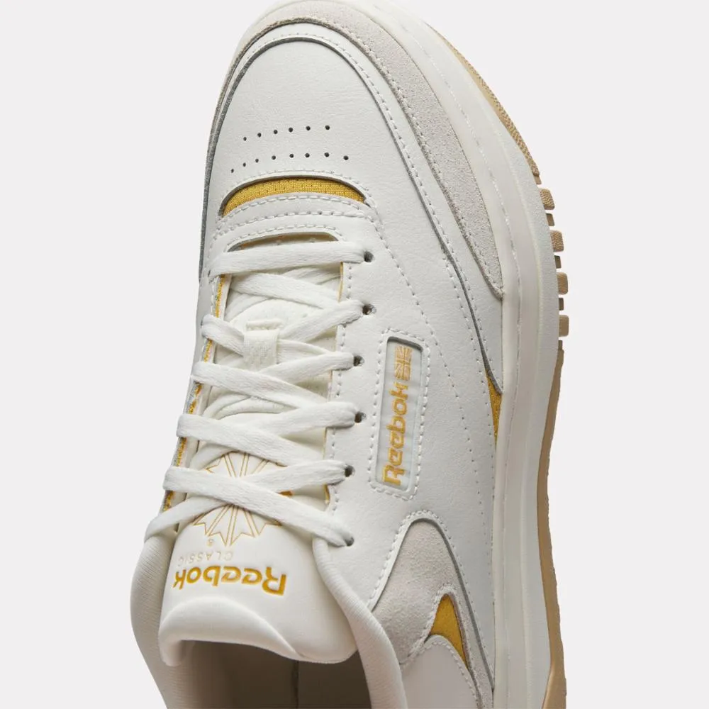 Reebok Footwear Women Club C Extra Shoes CHALK/BUT/CHALK
