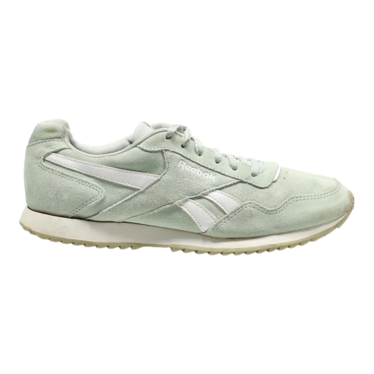 REEBOK Sneaker Trainers Blue Suede Womens UK 8