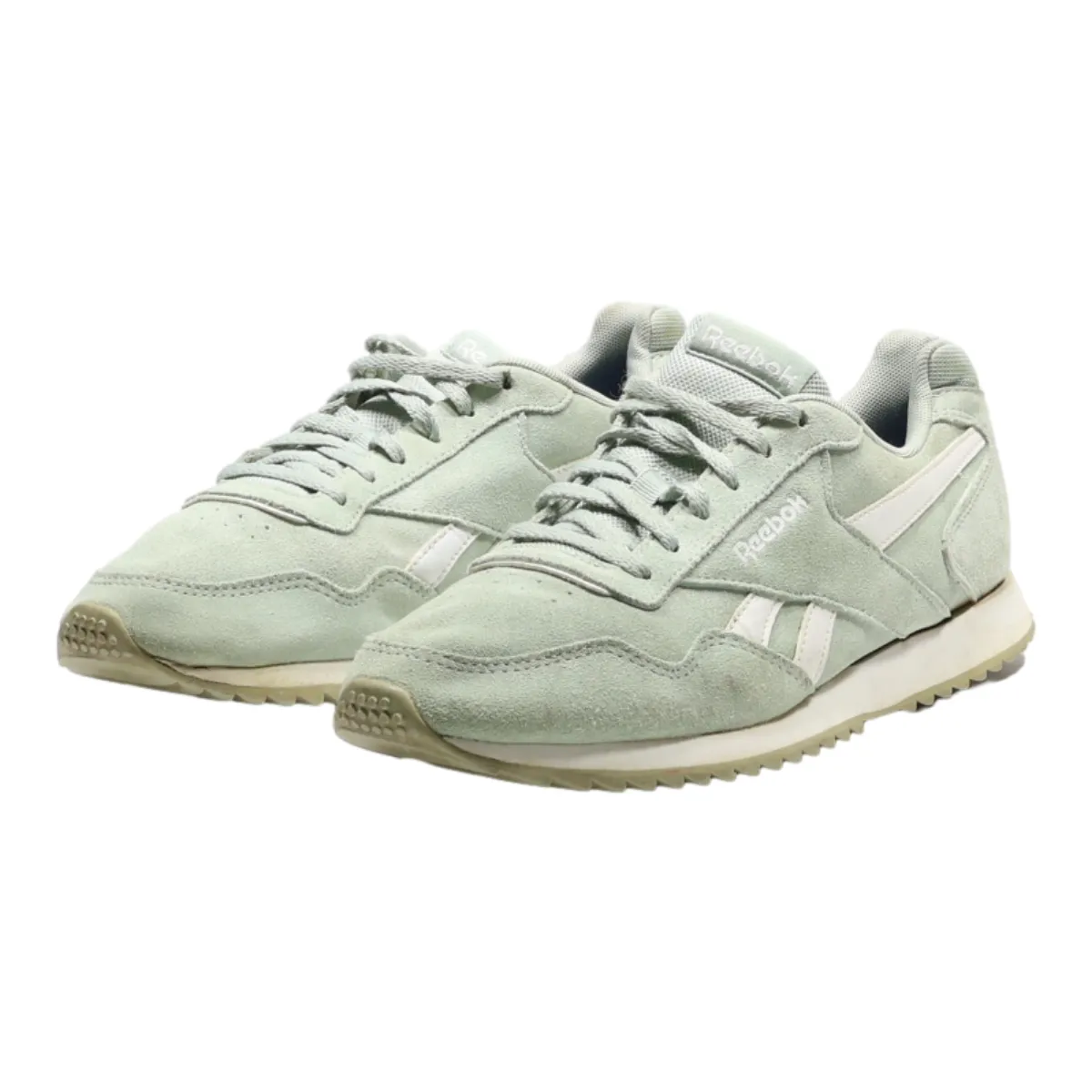 REEBOK Sneaker Trainers Blue Suede Womens UK 8