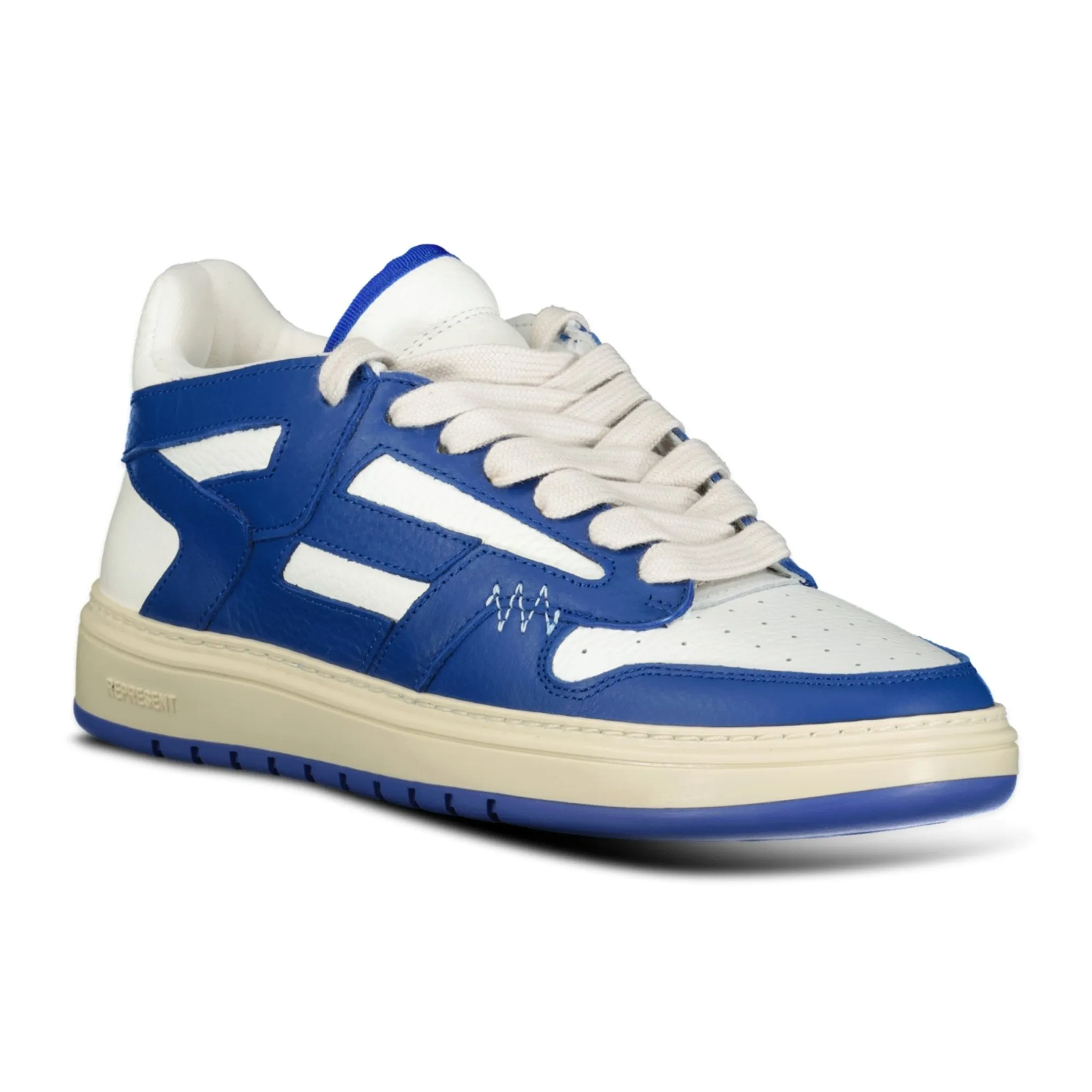 'Reptor' Low Trainers Blue & White