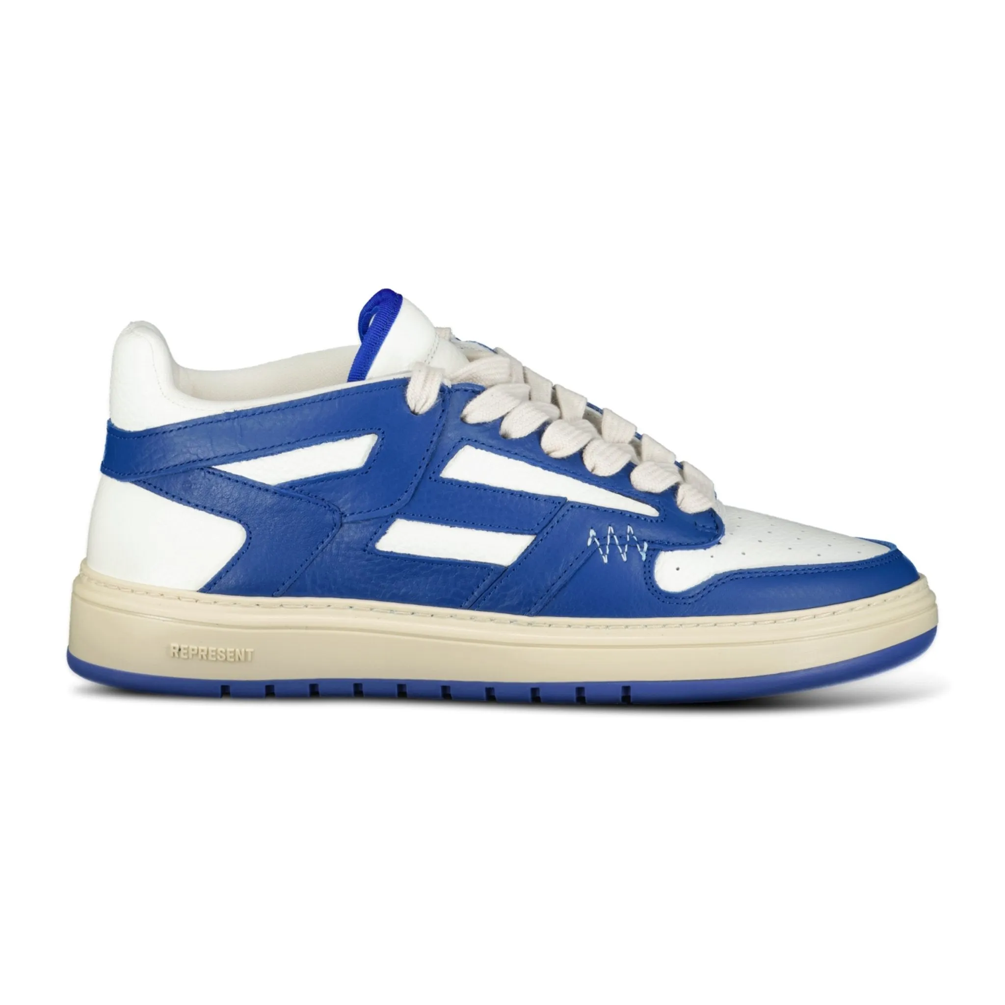 'Reptor' Low Trainers Blue & White