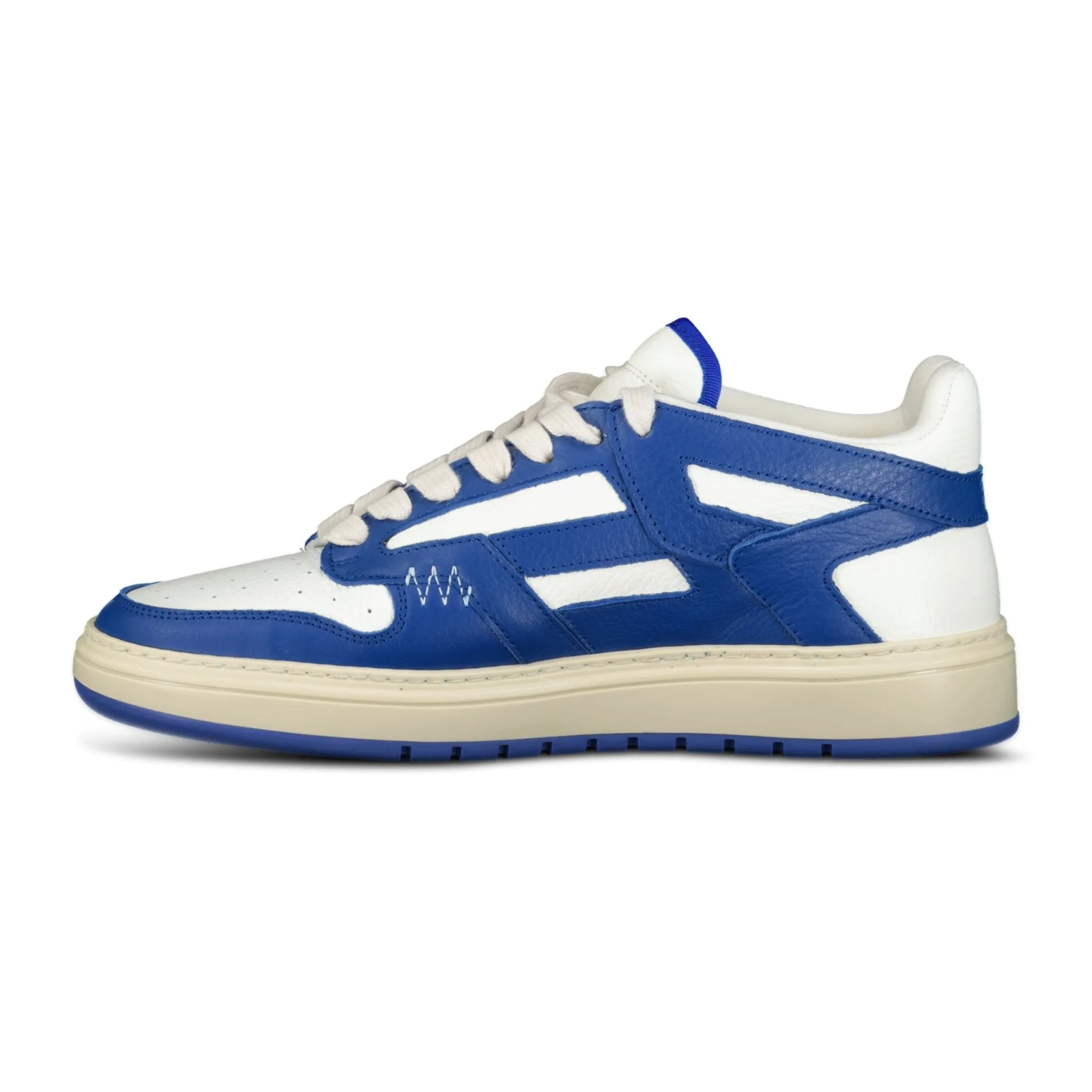'Reptor' Low Trainers Blue & White