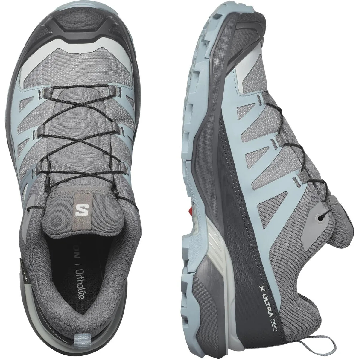 Salomon Women's X Ultra 360 Gore-Tex Trail Shoes (Sharkskin/Trooper/Arona)