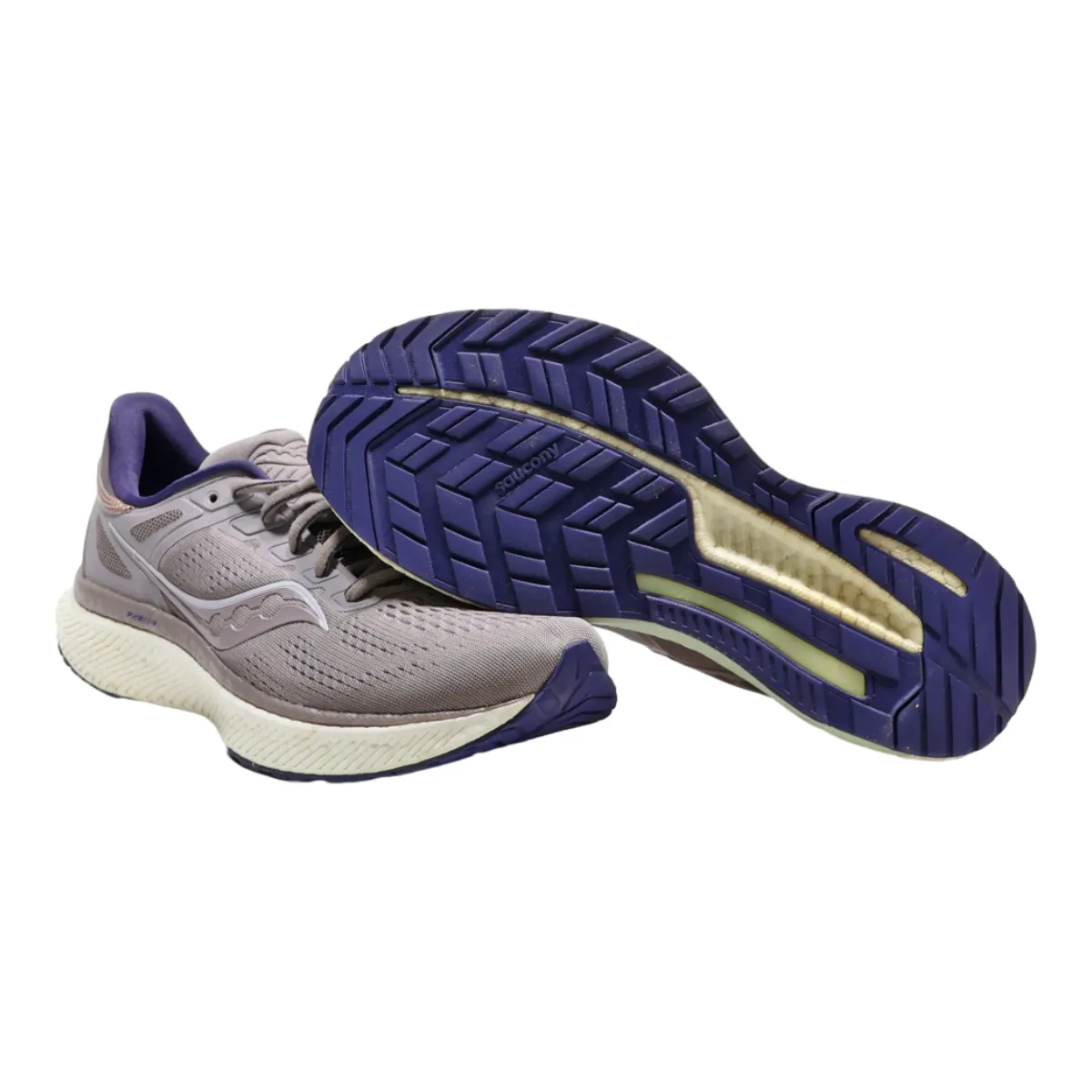 SAUCONY Hurricane 2021 Sneaker Trainers Purple Synthetic Womens UK 7