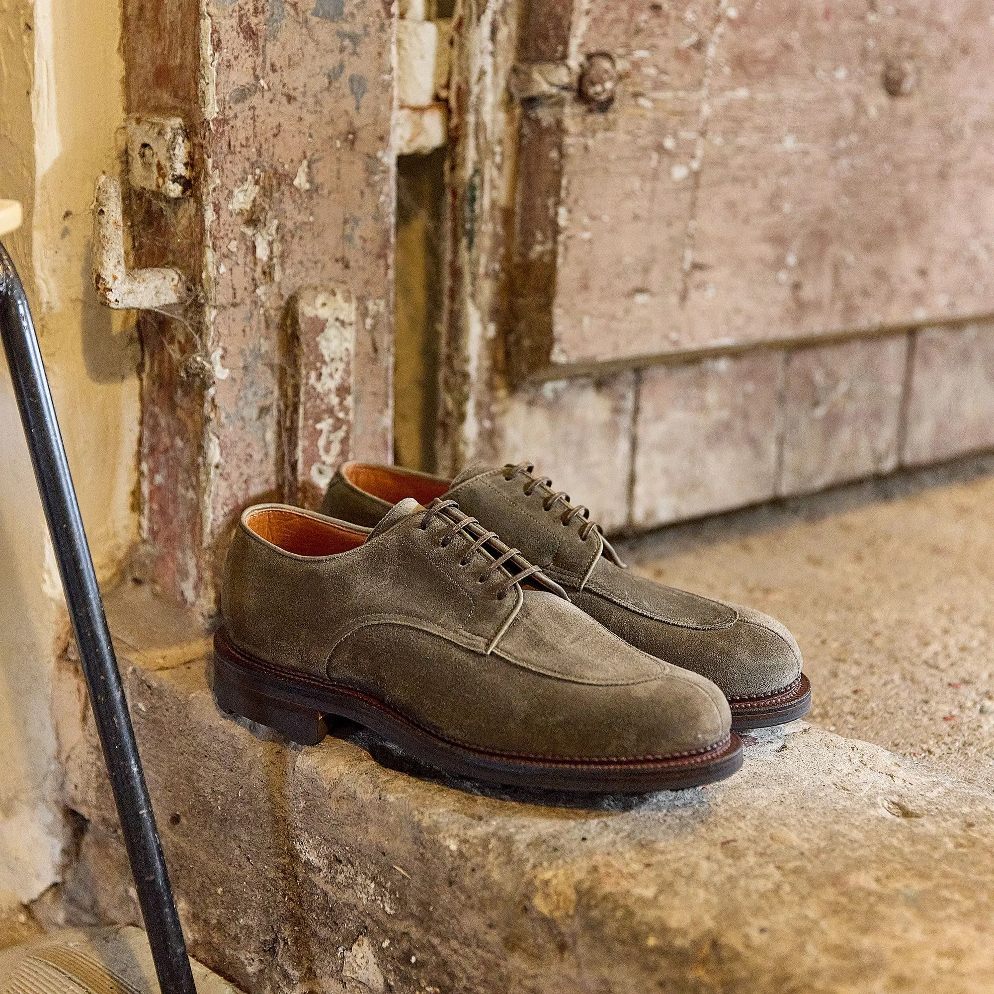 Savoy - Juniper Janus Calf Suede