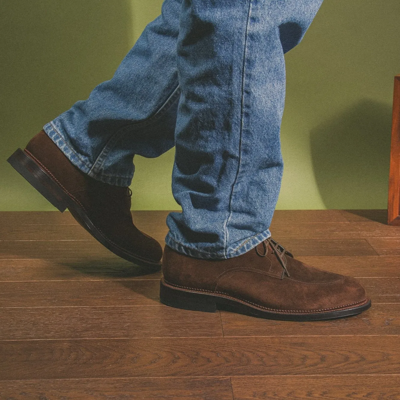 Savoy - Sepia Janus Calf Suede