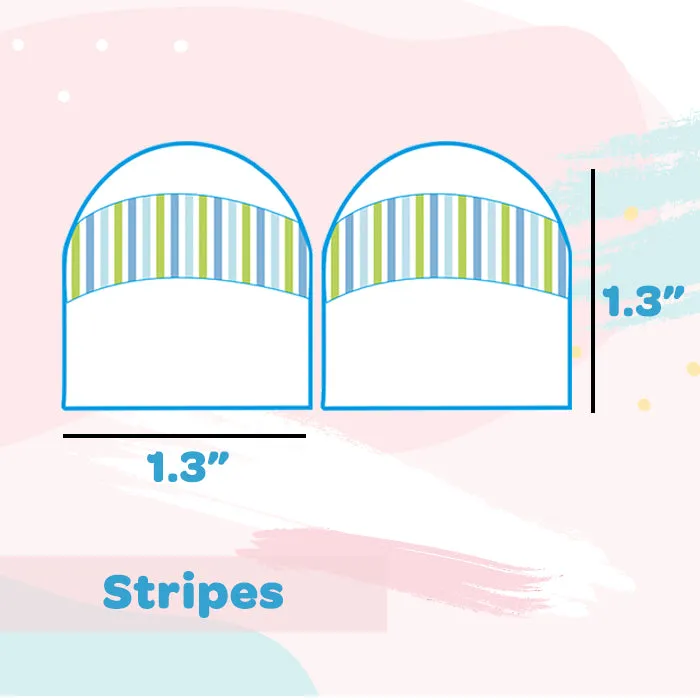 Shoe Labels Pack - Stripes