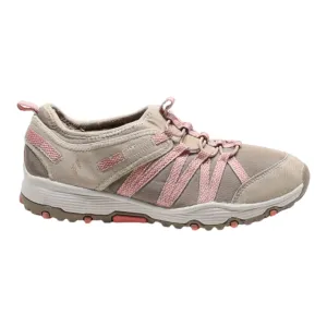 SKECHERS Sneaker Trainers Beige Synthetic Womens UK 4